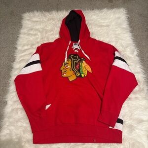 NHL Chicago Blackhawks Lace Up Hoodie